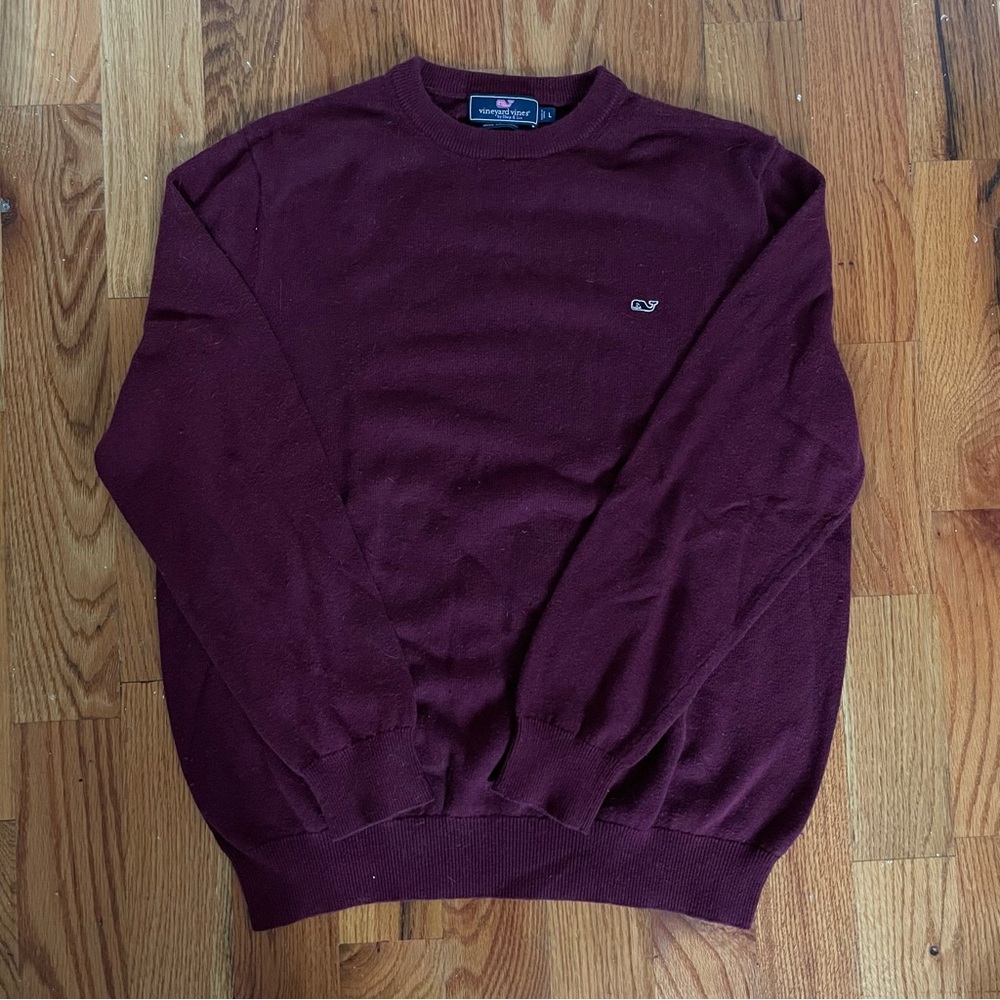 Men’s Vineyard Vines Crew Neck Sweater with Cashmere